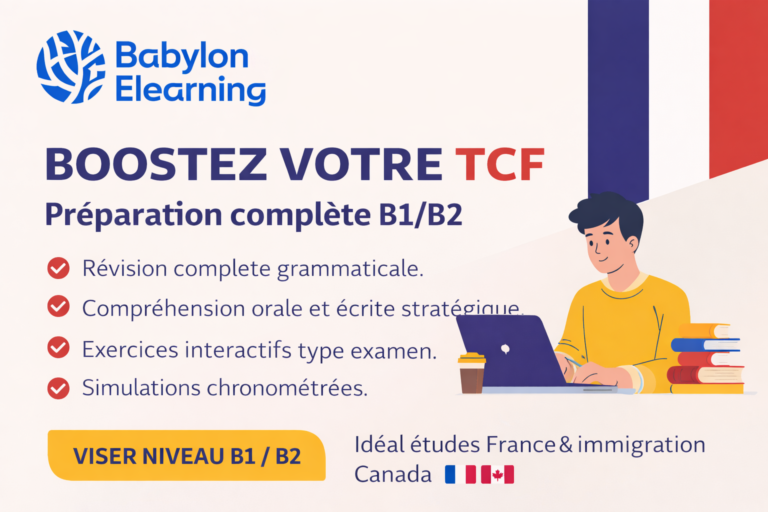 Réussir le TCF – Simulation & Stratégies