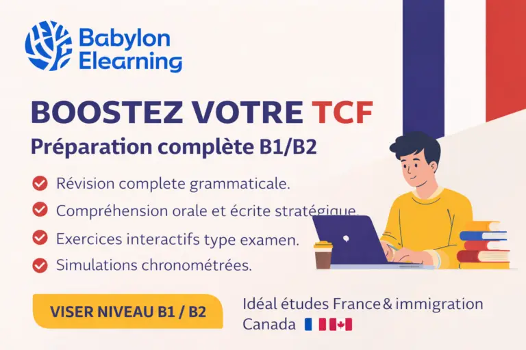 Réussir le TCF – Simulation & Stratégies